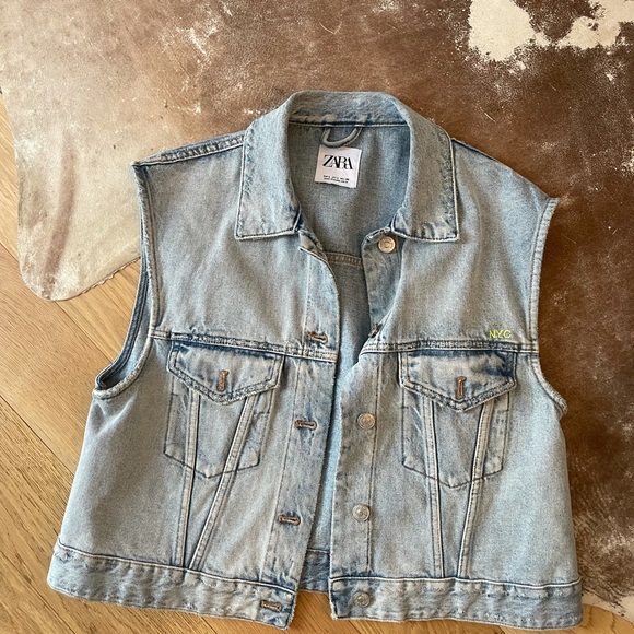 Zara jeans vest - Picture 4 of 6